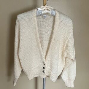 Elegant Cream Women's Sweater